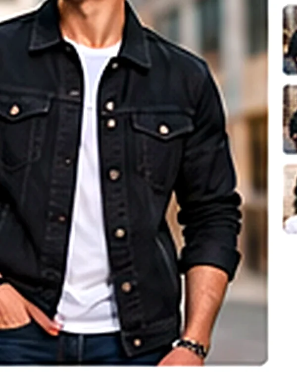 Man styling a green hoodie